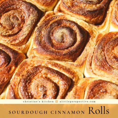 Sourdough Cinnamon Rolls