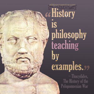 thucydides on history | alittleperspective.com