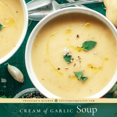 Cream of Garlic Soup