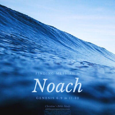 Finding Messiah in Noach, Genesis 6:9-11:32