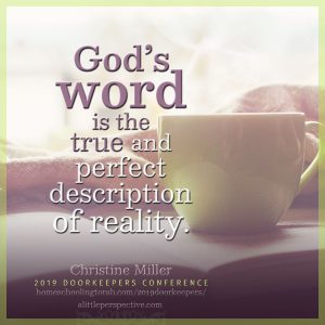 God's word | Christine Miller @ alittleperspective.com