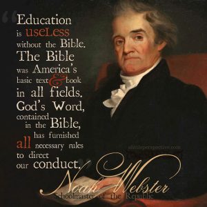 Noah Webster | on education at alittleperspective.com