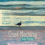 good morning from florida | daily blessings from alittleperspective.com