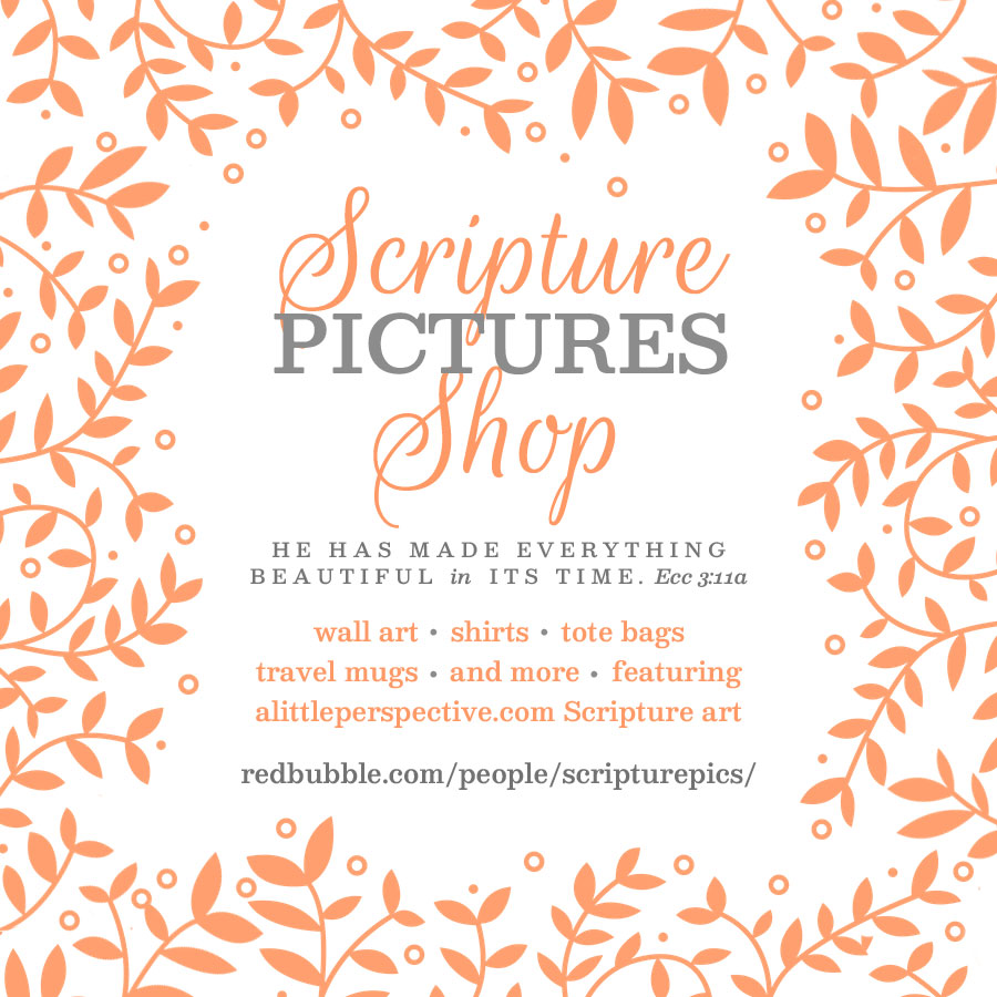 scripture pictures shop | alittleperspective.com