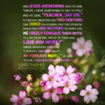 Luk 7:40-41 | Scripture Pictures @ alittleperspective.com