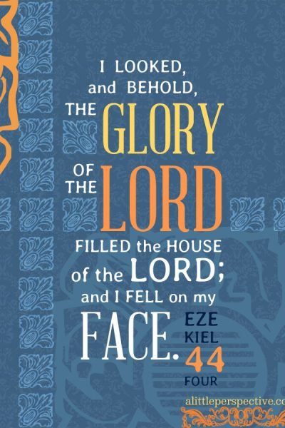 Eze 44:4 | scripture pictures at alittleperspective.com