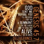 Gen 45:7 | scripture pictures at alittleperspective.com