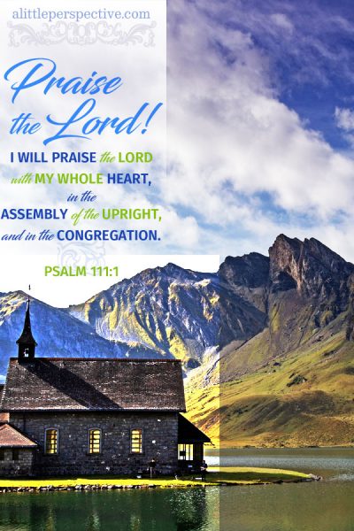 Psa 111:1 | scripture pictures at alittleperspective.com