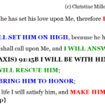Psalm 91:14-16 chiasm | hebraicfaithbible.com