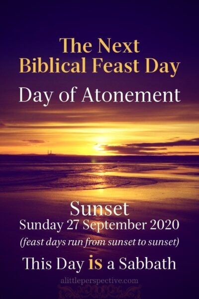 the next biblical feast day 2020 | alittleperspective.com