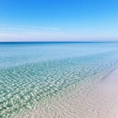 Walking Along the Surf