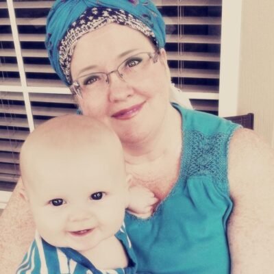 Nana and Papa with Jamie