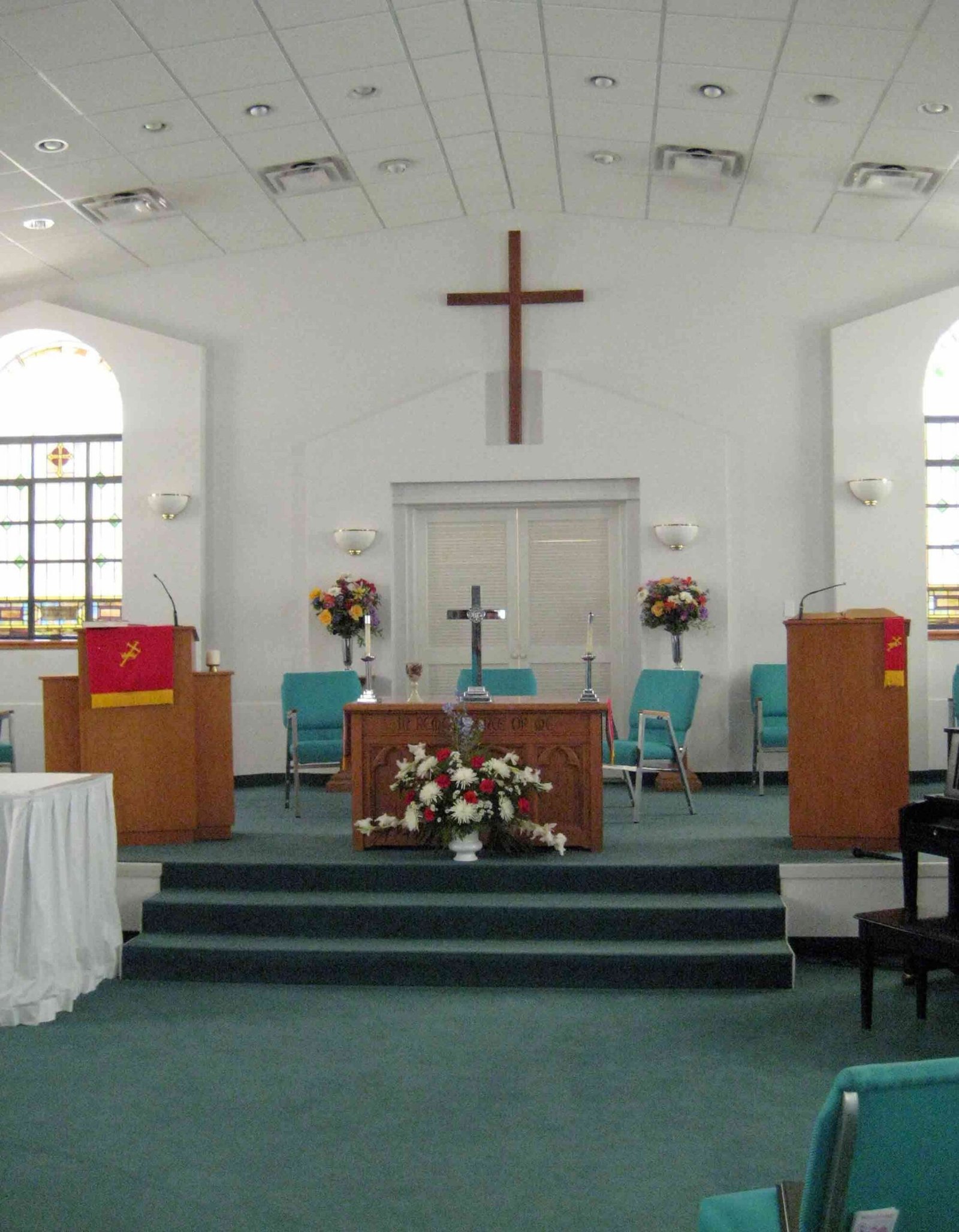 the sanctuary altar