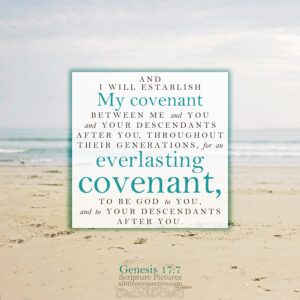 Gen 17:7 | Scripture Pictures @ alittleperspective.com