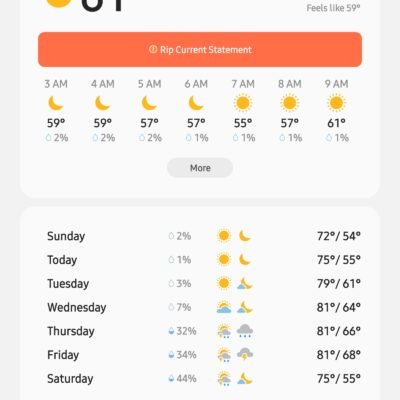 Summer officially over