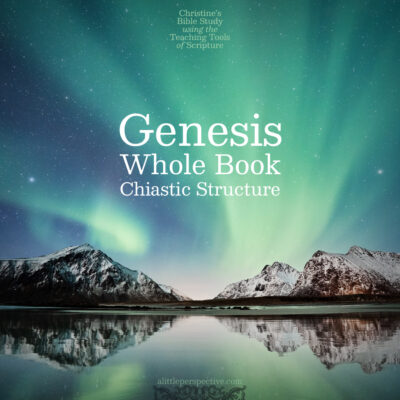 Genesis Whole Book Chiastic Structure