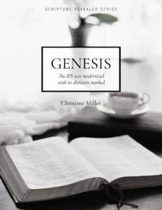 Genesis Text Modernized | Christine's Bible Study @ alittleperspective.com