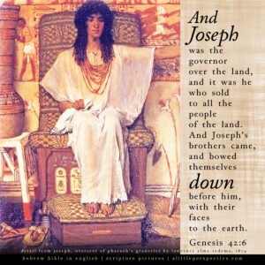 Gen 42:6 | Scripture Pictures @ alittleperspective.com