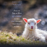 Luk 19:10 | Scripture Pictures @ alittleperspective.com
