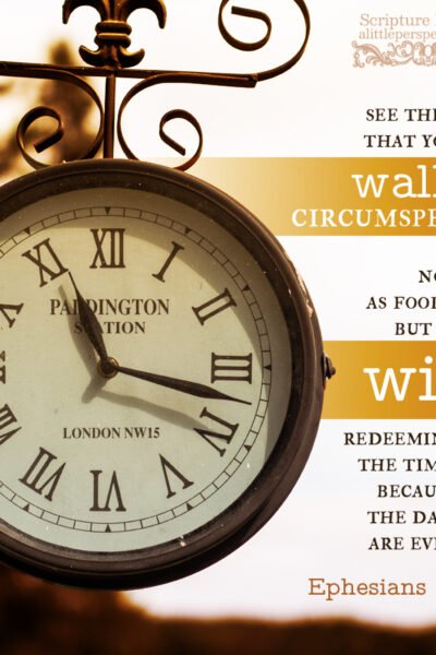 Eph 5:15 | Scripture Pictures @ alittleperspective.com