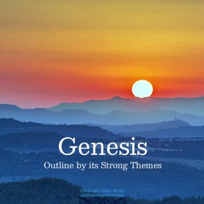 Outline of Genesis by its Strong Themes