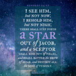Num 24:17 | Scripture Pictures @ alittleperspective.com