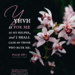 Psa 118:7 | Scripture Pictures @ alittleperspective.com