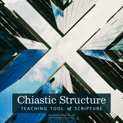 Teaching Tool of Chiastic Structure