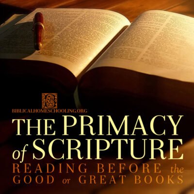 The Primacy of Scripture
