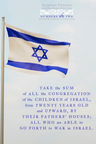 Num 26:2 | Scripture Pictures @ alittleperspective.com