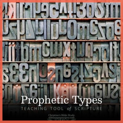 Teaching Tool of Prophetic Types