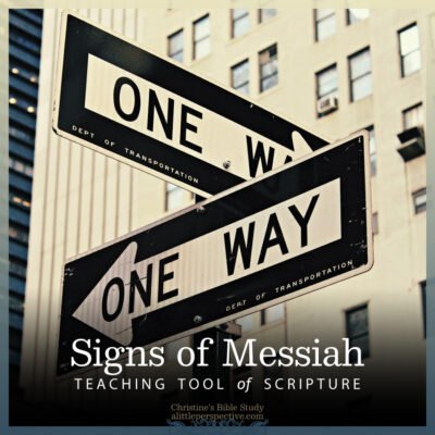 Teaching Tool of Signs of Messiah