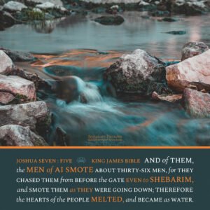 Jos 7:5 | Scripture Pictures @ alittleperspective.com