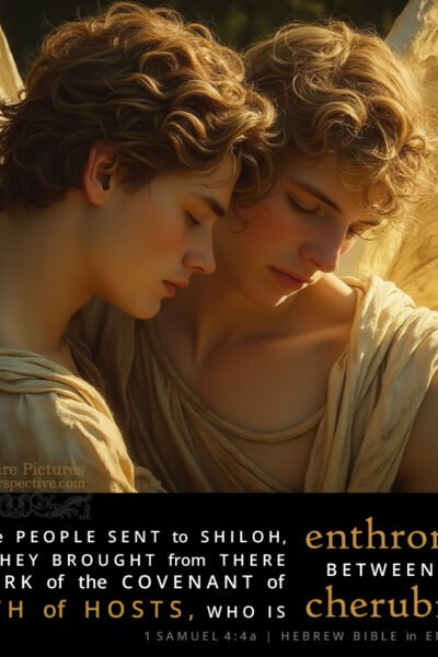 1 Sam 4:4a | Scripture Pictures @ alittleperspective.com