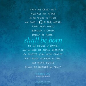 1 Kin 13:2 | Scripture Pictures @ alittleperspective.com