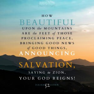 Isa 52:7 | Scripture Pictures @ alittleperspective.com