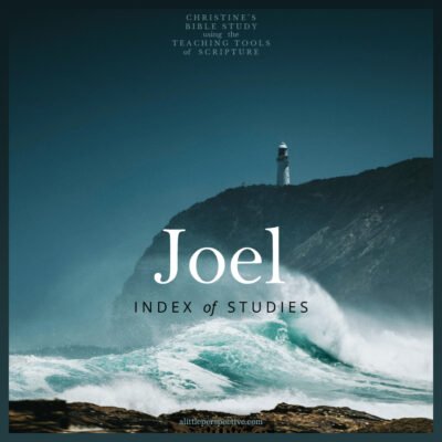 Joel Index of Studies