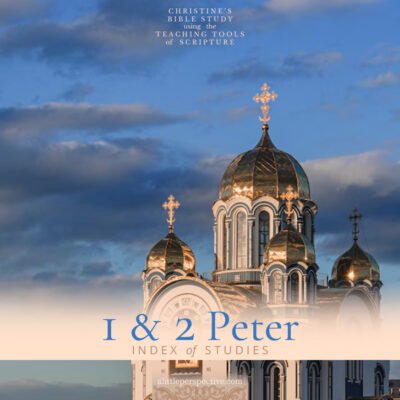 1 & 2 Peter Index of Studies