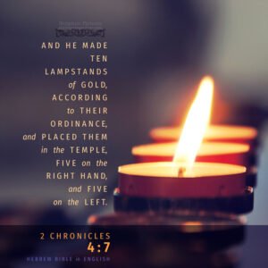 2 Chr 4:7 | Scripture Pictures @ alittleperspective.com