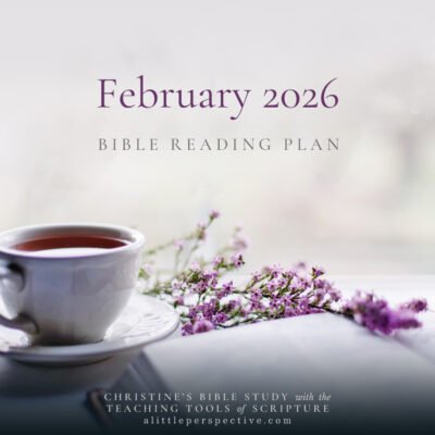 February 2026 Bible Reading Plan