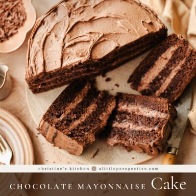 Chocolate Mayonnaise Cake
