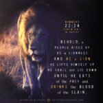 Num 23:24 | Scripture Pictures @ alittleperspective.com