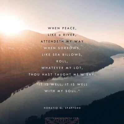 It is well with my soul | Horatio G. Spafford