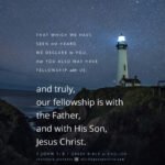 1 Joh 1:3 | Scripture Pictures @ alittleperpsective.com